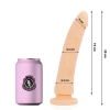 DELTA CLUB - TOYS NATURAL DILDO MEDICAL SILICONE 20 CM -O- 4 CM - Afbeelding 2