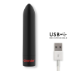 ONINDER - BERLIN BULLET VIBRATOR BLACK 9 MODES 8.5 X 2 CM - FREE APP - Afbeelding 8