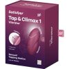 SATISFYER - TAP & CLIMAX 1 LAY-ON VIBRATOR RED - Afbeelding 6