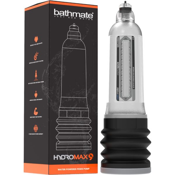 BATHMATE - HYDROMAX 9 TRANSPARENT PENIS INCREASE PUMP - Afbeelding 2