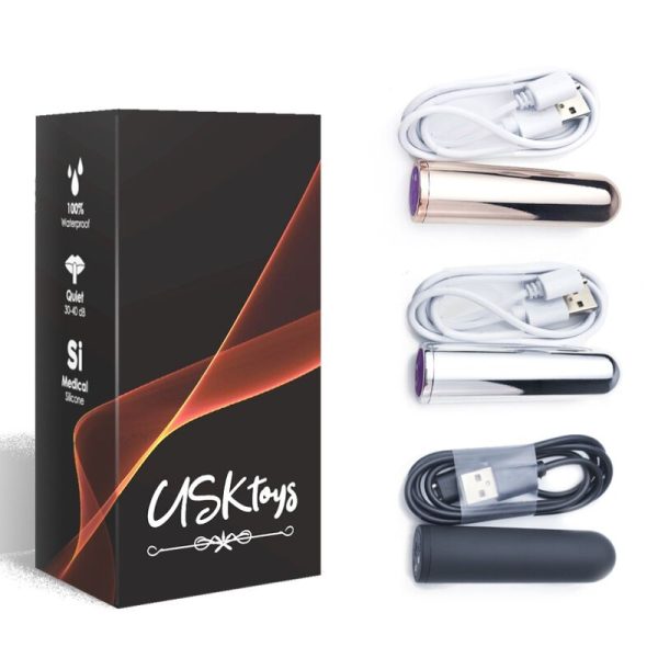 ARMONY - VIBRATOR BULLET SILVER 2.1 CM X 7.9 CM - Afbeelding 4