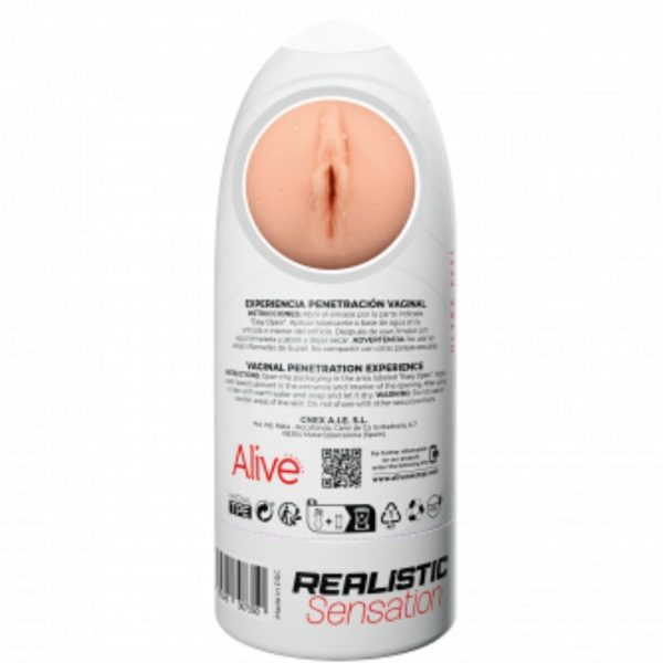 ALIVE - FLEX MALE MASTURBADOR VAGINAL SIZE M - Afbeelding 3