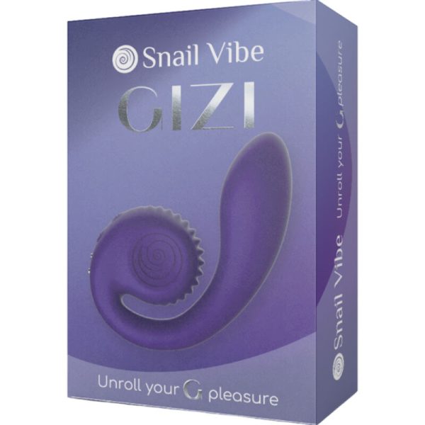 SNAIL VIBE - GIZI DUAL STIMULATOR PURPLE - Afbeelding 4