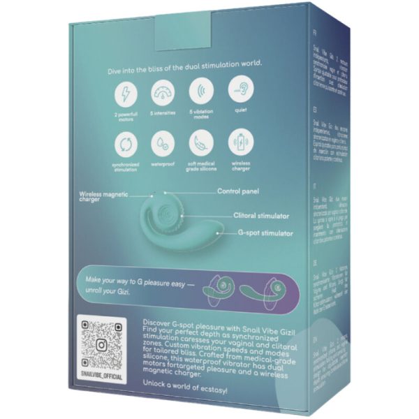 SNAIL VIBE - GIZI DUAL STIMULATOR TIFFANY - Afbeelding 5