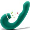 ARMONY - GREEN FLEXIBLE VIBRATOR & SUCKER - Afbeelding 4