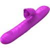 ARMONY - ANGELIA MULTIFUNCTION VIBRATOR WITH STIMULATING TONGUE VIOLET HEAT EFFECT - Afbeelding 4