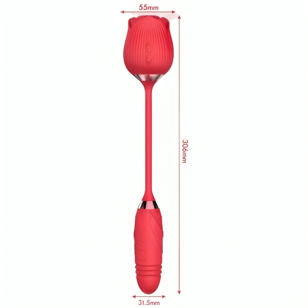 ARMONY - DELIGHT FLOWER SUCKING & THRUSTING RED - Afbeelding 3