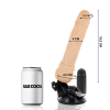 BASECOCK - REALISTIC VIBRATOR REMOTE CONTROL FLESH 19.5 CM -O- 4 CM - Afbeelding 2