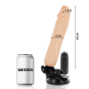 BASECOCK - REALISTIC VIBRATOR REMOTE CONTROL FLESH 20 CM -O- 4 CM - Afbeelding 2