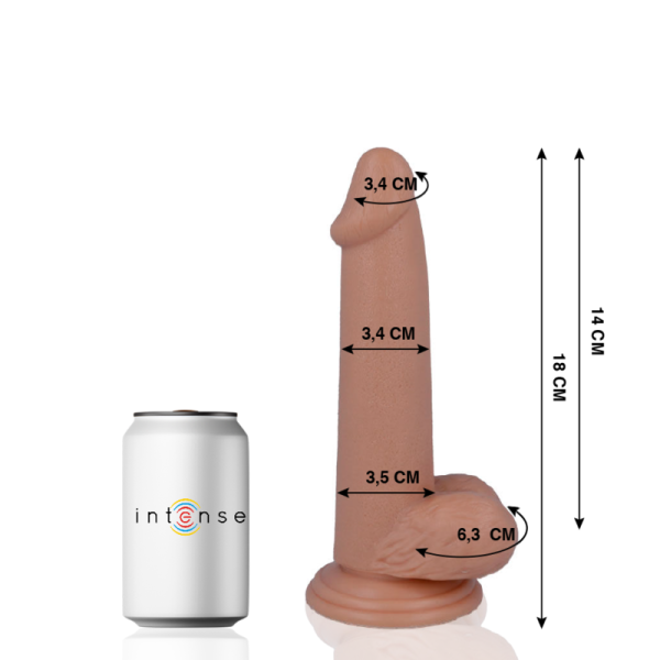 MR INTENSE - 10 REALISTIC COCK 18 CM -O- 3.4 CM