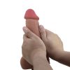 PRETTY LOVE - SLIDING SKIN SERIES REALISTIC DILDO WITH SLIDING SKIN SUCTION CUP BROWN 23.4 CM - Afbeelding 3