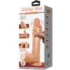 PRETTY LOVE - SLIDING SKIN SERIES REALISTIC DILDO WITH SLIDING SKIN SUCTION CUP REMOTE CONTROL FLESH 24 CM - Afbeelding 2