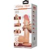 PRETTY LOVE - SLIDING SKIN SERIES REALISTIC DILDO WITH SLIDING SKIN SUCTION CUP REMOTE CONTROL FLESH 21.8 CM - Afbeelding 2