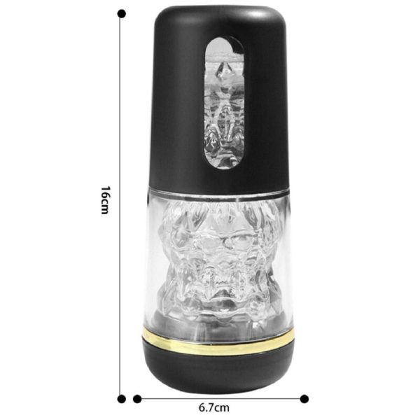 ARMONY - BLACK PORTABLE MASTURBATOR - Afbeelding 4