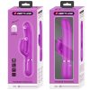 PRETTY LOVE - RABBIT VIBRATOR WITH LICKING FUCHSIA - Afbeelding 4