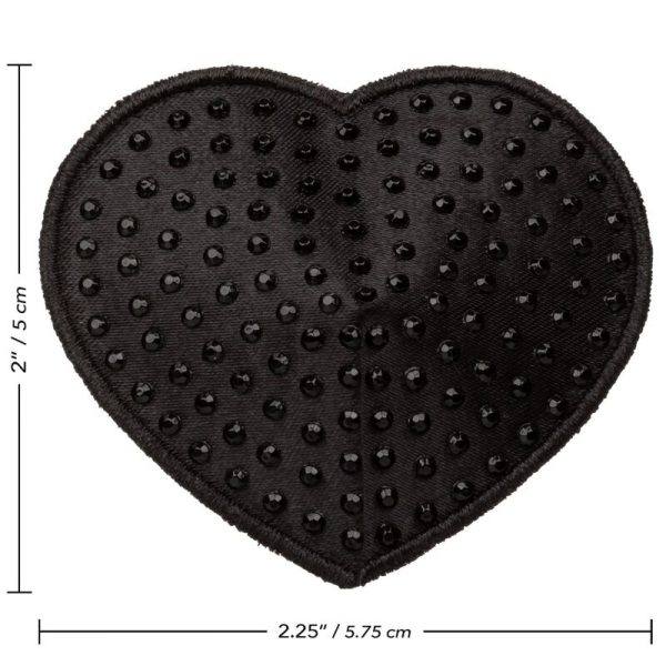 CALEXOTICS - RADIANCE HEART-SHAPED JEWEL NIPPLE SHIELDS - Afbeelding 4