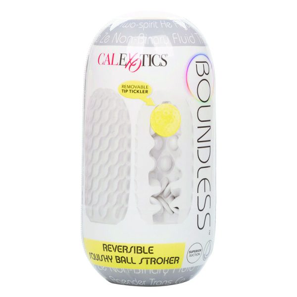 CALEXOTICS - BOUNDLESS REVERSIBLE SQUISHY BALL STROKE GREY - Afbeelding 2