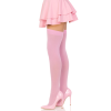 LEG AVENUE - NYLON THIGH HIGHS PINK - Afbeelding 3