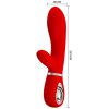 PRETTY LOVE - THOMAS MULTIFUNCTION G-SPOT VIBRATOR RED - Afbeelding 5