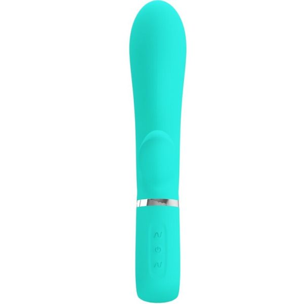 PRETTY LOVE - THOMAS MULTIFUNCTION G-SPOT VIBRATOR AQUA GREEN - Afbeelding 2