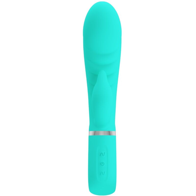 PRETTY LOVE - PRESCOTT MULTIFUNCTION G-SPOT VIBRATOR AQUA GREEN - Afbeelding 2