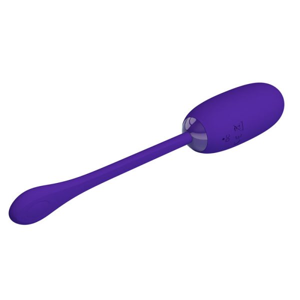 PRETTY LOVE - JULIUS WATERPROOF-RECHARGEABLE VIBRATING EGG PURPLE - Afbeelding 5