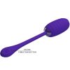 PRETTY LOVE - KIRK RECHARGEABLE VIBRATING EGG PURPLE - Afbeelding 7