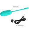 PRETTY LOVE - KIRK RECHARGEABLE VIBRATING EGG AQUA GREEN - Afbeelding 8