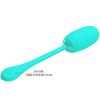 PRETTY LOVE - KIRK RECHARGEABLE VIBRATING EGG AQUA GREEN - Afbeelding 7