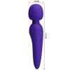 PRETTY LOVE - MEREDITH MASSAGER 12 VIBRATION MODES PURPLE - Afbeelding 6