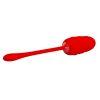 PRETTY LOVE - VIBRATING EGG WITH RED RECHARGEABLE MARINE TEXTURE - Afbeelding 3