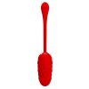 PRETTY LOVE - VIBRATING EGG WITH RED RECHARGEABLE MARINE TEXTURE - Afbeelding 5