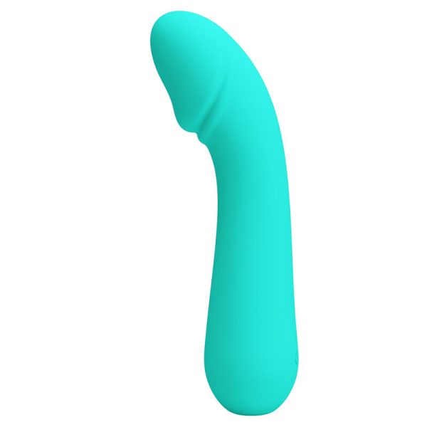 PRETTY LOVE - CETUS RECHARGEABLE VIBRATOR AQUA GREEN - Afbeelding 2