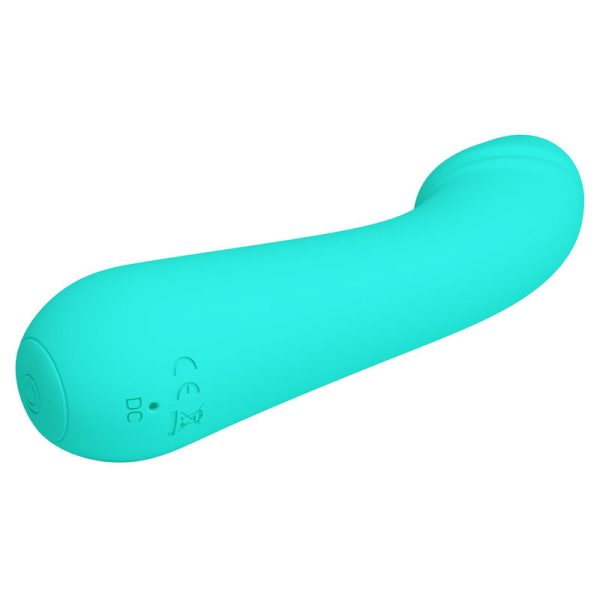 PRETTY LOVE - CETUS RECHARGEABLE VIBRATOR AQUA GREEN - Afbeelding 5