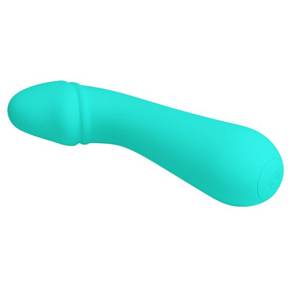 PRETTY LOVE - CETUS RECHARGEABLE VIBRATOR AQUA GREEN - Afbeelding 4