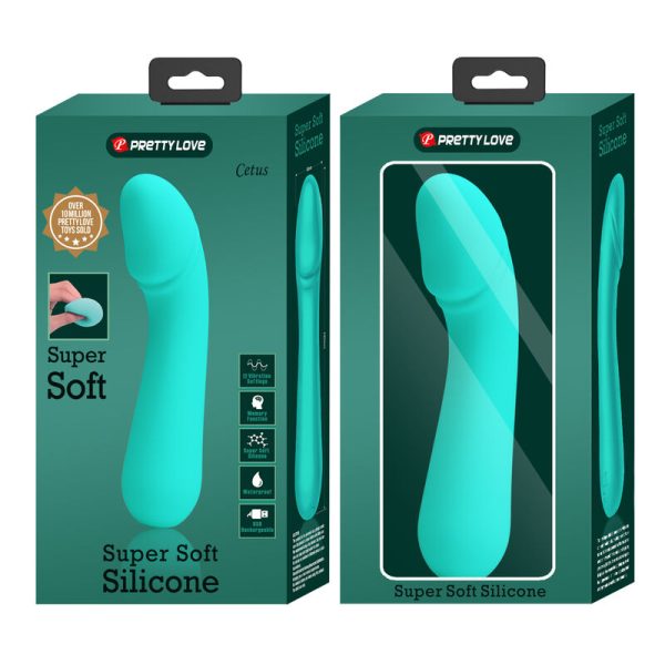 PRETTY LOVE - CETUS RECHARGEABLE VIBRATOR AQUA GREEN - Afbeelding 9