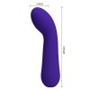 PRETTY LOVE - FAUN RECHARGEABLE VIBRATOR PURPLE - Afbeelding 5