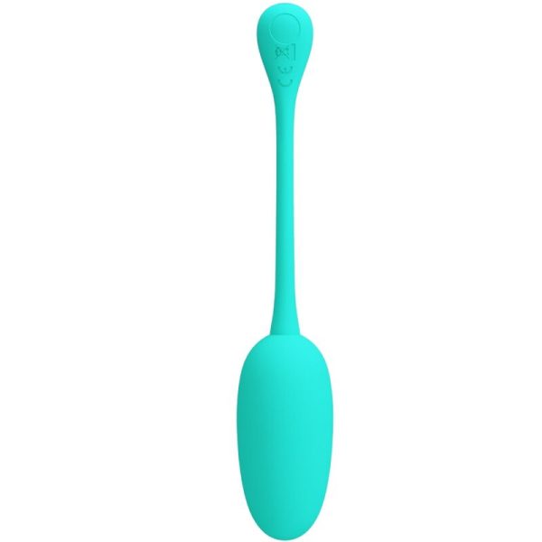 PRETTY LOVE - KNUCKER WATER GREEN RECHARGEABLE VIBRATING EGG - Afbeelding 5