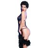 CHILIROSE - CR 4479 BODYSUIT CROTCHLESS BLUE S/M - Afbeelding 3