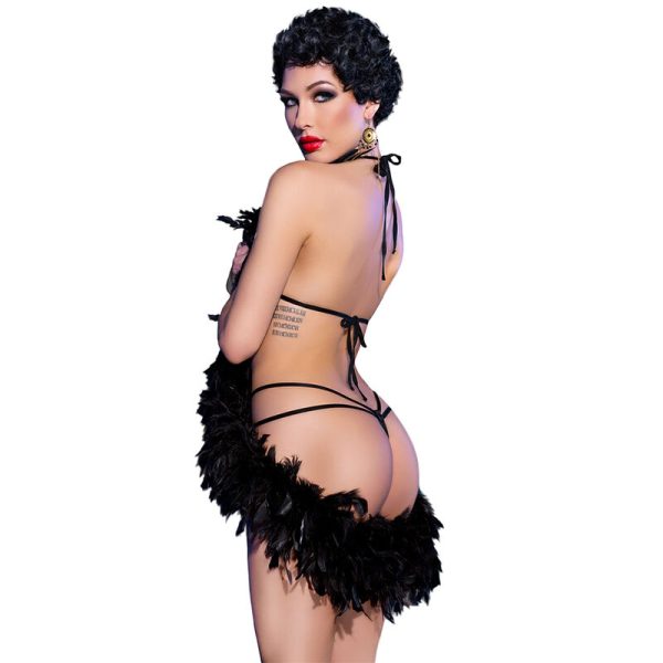 CHILIROSE - CR 4479 BODYSUIT CROTCHLESS BLUE S/M - Afbeelding 2