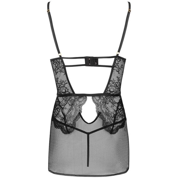 LIVCO CORSETTI FASHION - BARIRIN LC 90633 SHIRT + PANTY BLACK - Afbeelding 4
