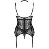 LIVCO CORSETTI FASHION - GIELLANDRA FOR THE SENSES COLLECTION CORSET + PANTY BLACK - Afbeelding 4
