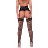 LIVCO CORSETTI FASHION - GARTER BELT + STOCKINGS BLACK L/XL - Afbeelding 2
