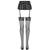 LIVCO CORSETTI FASHION - GARTER BELT + STOCKINGS BLACK L/XL - Afbeelding 4