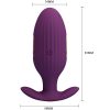PRETTY LOVE - JEFFERSON APP CONTROLLED ANAL PLUG PURPLE - Afbeelding 5