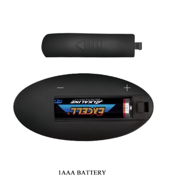 MR PLAY - POWERFUL VIBRATOR REMOTE CONTROL ANAL PLUG BLACK - Afbeelding 8