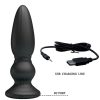 MR PLAY - POWERFUL VIBRATOR REMOTE CONTROL ANAL PLUG BLACK - Afbeelding 6