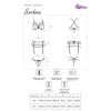 LIVCO CORSETTI FASHION - SNEHANA LC 90443 BRA + GARTER BELT + PANTY BLACK - Afbeelding 7