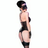 CHILIROSE - CR 4166 CORSET BLACK S/M - Afbeelding 2
