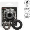 CALEXOTICS - ALPHA PROLONG SET OF 2 RING GREY